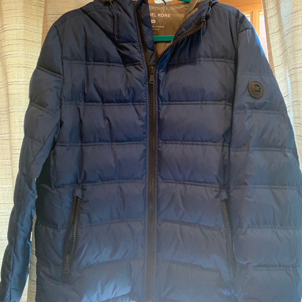 Men’s Medium Michael Kors Navy Blue Jacket